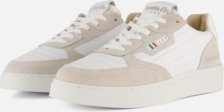 Pantofola d Oro Piermonte Sneakers wit Suede - 46,41,42,43,44