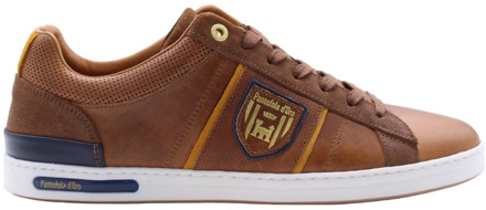 Pantofola d Oro Stijlvolle Sjah Sneakers voor Mannen Pantofola d'Oro , Brown , Heren - 43 Eu,42 Eu,45 Eu,44 Eu,41 EU
