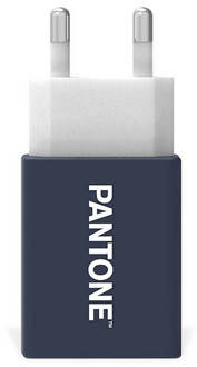 Pantone Oplader met Usb A Poort 10 Watt Blauw