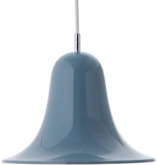 Pantop hanglamp Ø 23 cm stofblauw