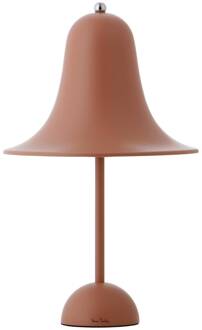 Pantop tafellamp terracotta mat