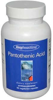 Pantothenic Acid 90 Veggie Caps - Allergy Research Group