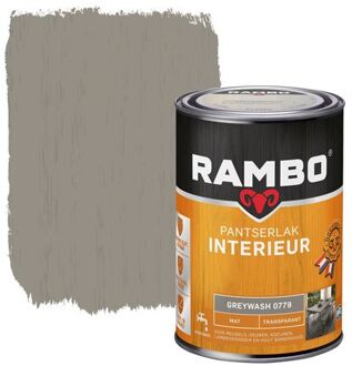 Pantserlak Interieur Transparant Mat Greywash 0779-1,25 Ltr