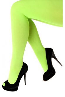 Panty 60 den microfiber fluor groen