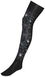 Panty Horror Spider Zwart