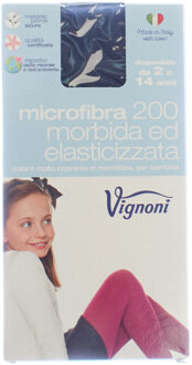 Panty van microvezel 200 deniers 6554 meisje Blauw