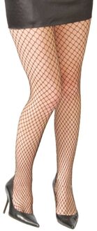 Panty visnet zwart