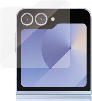 PanzerGlass Anti-Bacterial Screenprotector voor de Samsung Galaxy Z Flip 6 / Flip 7 FE Transparant