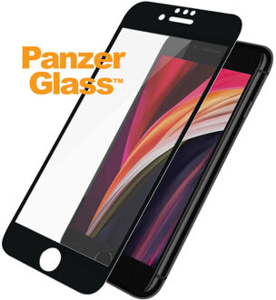 PanzerGlass Apple iPhone 6/6s/7/8/SE (2020) Case Friendly Smartphone screenprotector Zwart