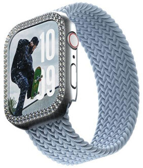 PanzerGlass Bling Bumper voor de Apple Watch Series 10 / 11 - 46 mm - Silver Zilver