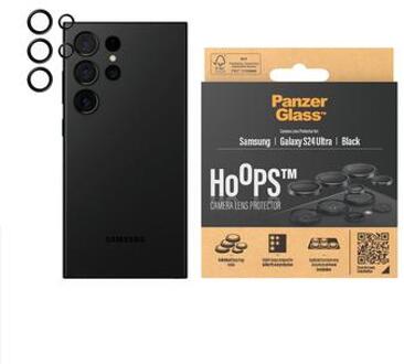 PanzerGlass Camera Protector Hoop Optic Rings voor de Samsung Galaxy S24 Ultra - Black Zwart
