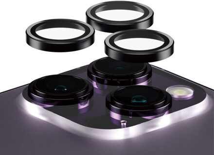 PanzerGlass Camera Protector Hoops Optic Rings voor de Apple iPhone 14 Pro / 14 Pro Max Transparant