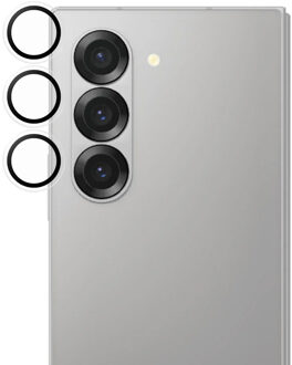 PanzerGlass Camera Protector Hoops Optic Rings voor de Samsung Galaxy Z Fold 7 - Transparant