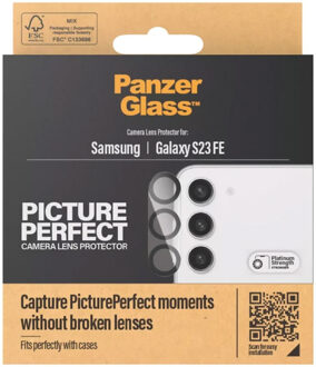 PanzerGlass Camera Protector voor de Samsung Galaxy S23 FE Transparant