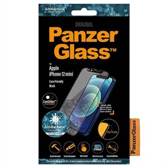 PanzerGlass Camslider™ Screenprotector Voor Iphone 12 Mini - Zwart