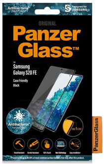 PanzerGlass Case Friendly Samsung Galaxy S20 FE Screenprotector Glas Zwart