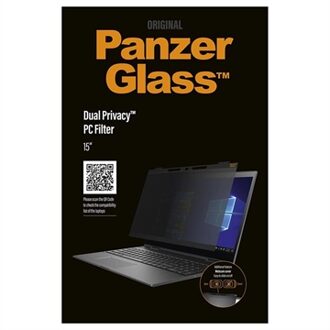 PanzerGlass Dual PC Privacy 15 inch