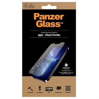 PanzerGlass iPhone 13 Pro Max Anti Bacterieel Smartphone screenprotector Transparant