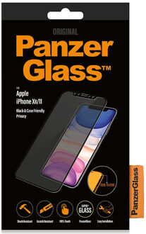 PanzerGlass iPhone XR/11 Privacy Smartphone screenprotector Zwart