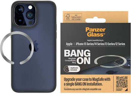 PanzerGlass MagSafe Ring - Zilver - One size