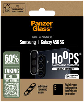 PanzerGlass ® Hoops® Camera Lens Protector Transparent Samsung Galaxy A56 5G Doorzichtige schermbeschermer 1 stuk(s)