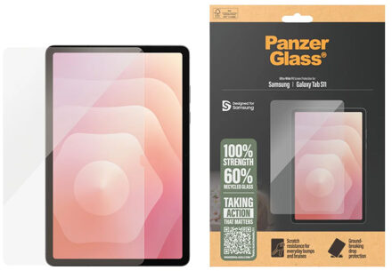 PanzerGlass ® Screen Protector Samsung Galaxy Tab S11 | Ultra-Wide Fit Doorzichtige schermbeschermer 1 stuk(s)