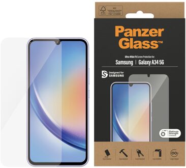 PanzerGlass Samsung Galaxy A34 5G Smartphone screenprotector Transparant