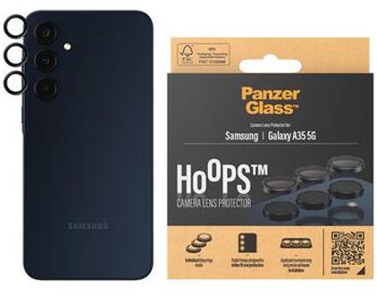 PanzerGlass Samsung Galaxy A35 PanzerGlass Hoepels Camera Lens Beschermer - Zwart