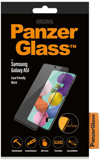 PanzerGlass Samsung Galaxy A51 Case Friendly Smartphone screenprotector Zwart