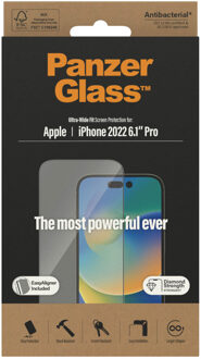 PanzerGlass screenprotector Apple iPhone 14 Pro (2022)