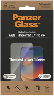 PanzerGlass screenprotector Apple iPhone 14 Pro Max (2022)