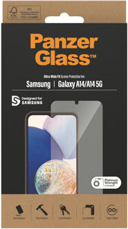 PanzerGlass screenprotector Samsung Galaxy A14/A14 5G