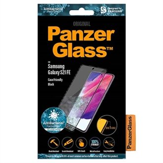 PanzerGlass screenprotector Samsung Galaxy S21 FE (Zwart)