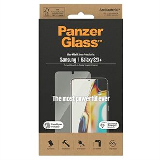 PanzerGlass screenprotector Samsung Galaxy S23+ (Wide fit)
