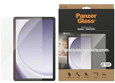 PanzerGlass Screenprotector voor Samsung Galaxy Tab A9 Plus Tablet screenprotector Transparant