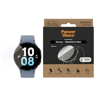 PanzerGlass Screenprotector voor Samsung Galaxy Watch 5 44 mm Smartphone screenprotector Transparant
