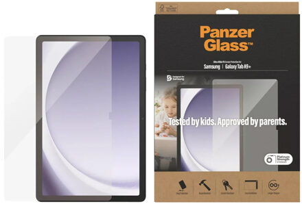 PanzerGlass Ultra Wide Fit Screenprotector voor de Samsung Galaxy Tab A11 Plus / A9 Plus Transparant - 11