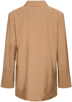 Paola Oversize Blazer in Camel - L