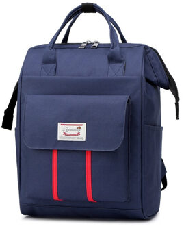 PAPA Rugzak Multi-functionele Grote-Volume Luier Mummie Zak Schouder Mama Tas Upgrade luiertas blauw