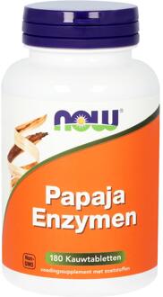 Papaya Enzymen 180 kauwtabletten