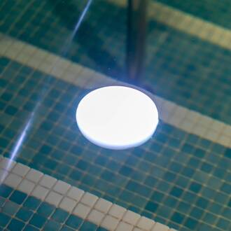 Papaya LED accu-poollamp IP68 RGBW wit