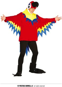 Papegaai Kostuum Rico Heren Multikleur - Print