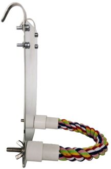 Papegaai Pet Fun Spiegel Speelgoed Valkparkiet Kleine Vogels Papegaaien Bite Klimmen Stand