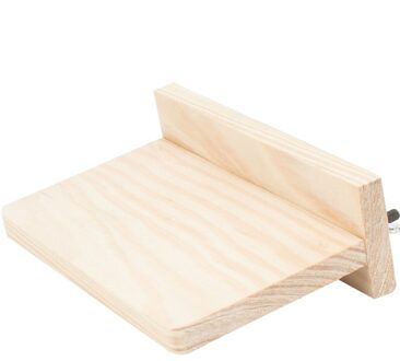 Papegaai platform staande pole voor vogels springplank speelgoed levert massief houten vogel stand dierbenodigdheden vogelkooi stands WJ112820 C