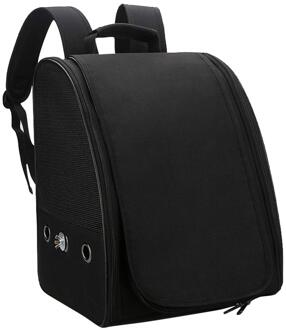 Papegaai Rugzak Dragen Kooi Kat Hond Outdoor Reizen Ademend Carrier Vogel Kanarie Waterdichte Transport Bag Vogels Supplies zwart