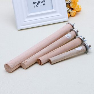 Papegaai Ruwe Hout Speelgoed Stand Parkiet Tak Hamster Zitstokken Voor Vogelkooi 2.5-26