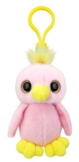 Papegaai Sleutelhanger - pluche - vogel knuffeltje - 9 cm