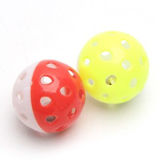 Papegaai Speelgoed Vogel Hollow Bell Bal Voor Parkiet Valkparkiet Kauwplezier Kooi Speelgoed K3NA