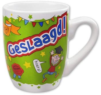 Paper dreams Mok - Geslaagd, goed gedaan - Groen - Cartoon