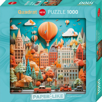 Paper-Like - Townscape Puzzel (1000 stukjes)